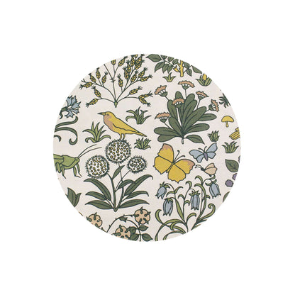 Dessous de Verre en Céramique Voysey Jardin Botanique Faune et Flore