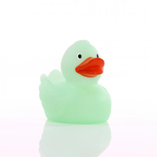 Phosphorescent green duck