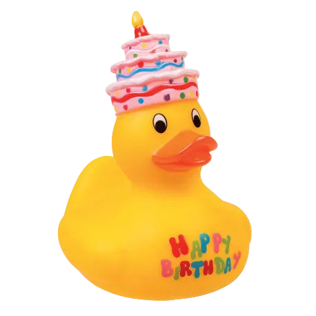 Birthday yellow duck