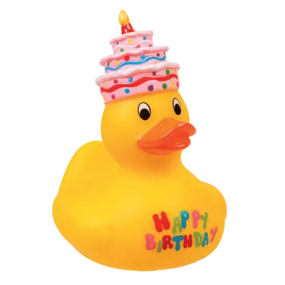 Birthday yellow duck