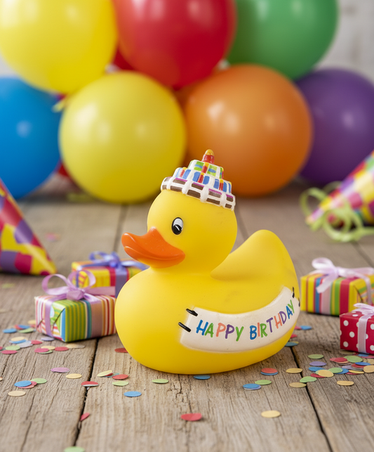 Birthday duck