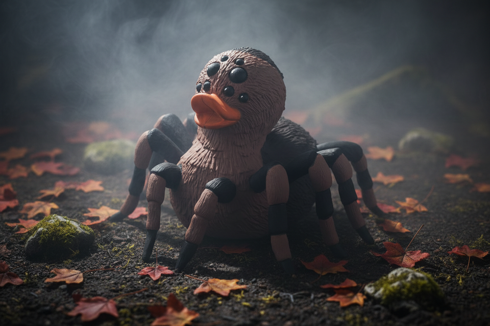 Tarentule duck
