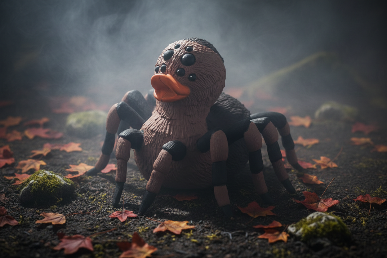 Tarentule duck