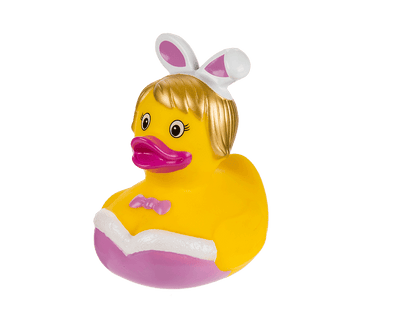 Pin-pink rabbit duck