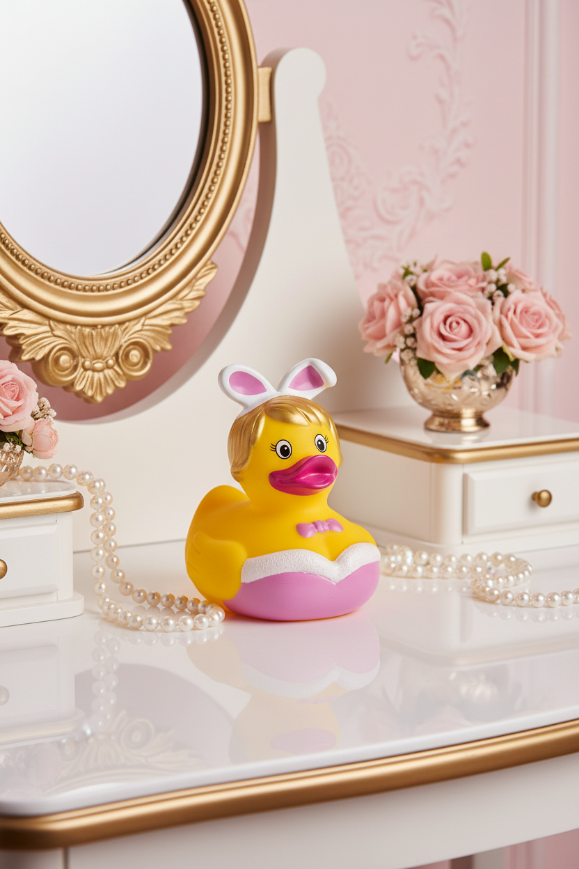 Canard Pin-up Lapin Rose