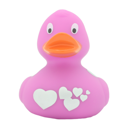Heart pink duck