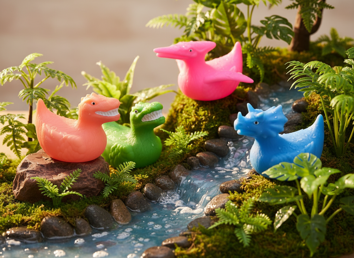 Piccoli dinosauri anatroccolo