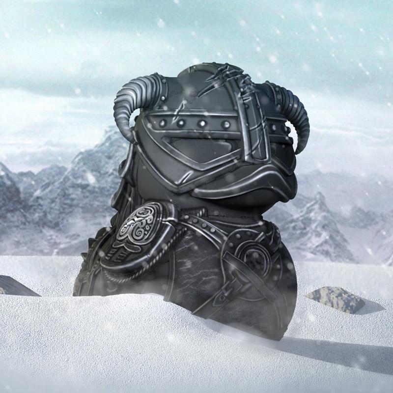 Duck Dovahkiin Ebony Edition (prima edizione)