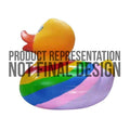 Ente de Regenbogen-Pool XXL