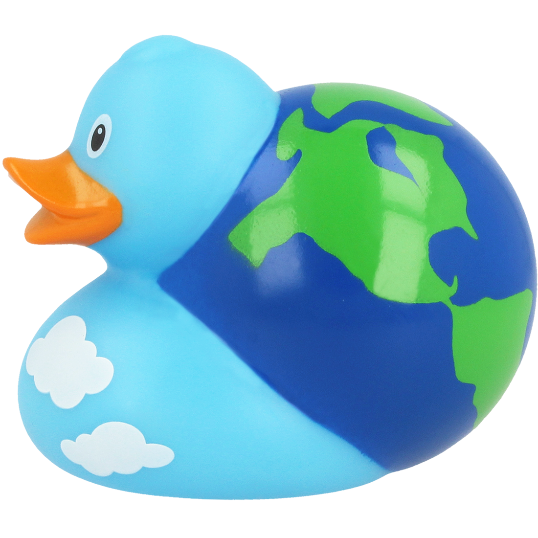 Terrestrial globe duck