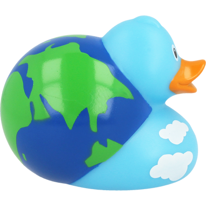 Terrestrial globe duck