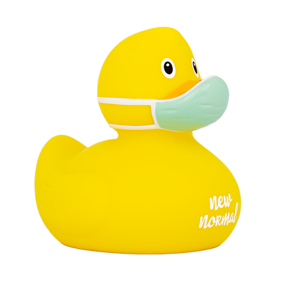 New normal "New" yellow corona duck