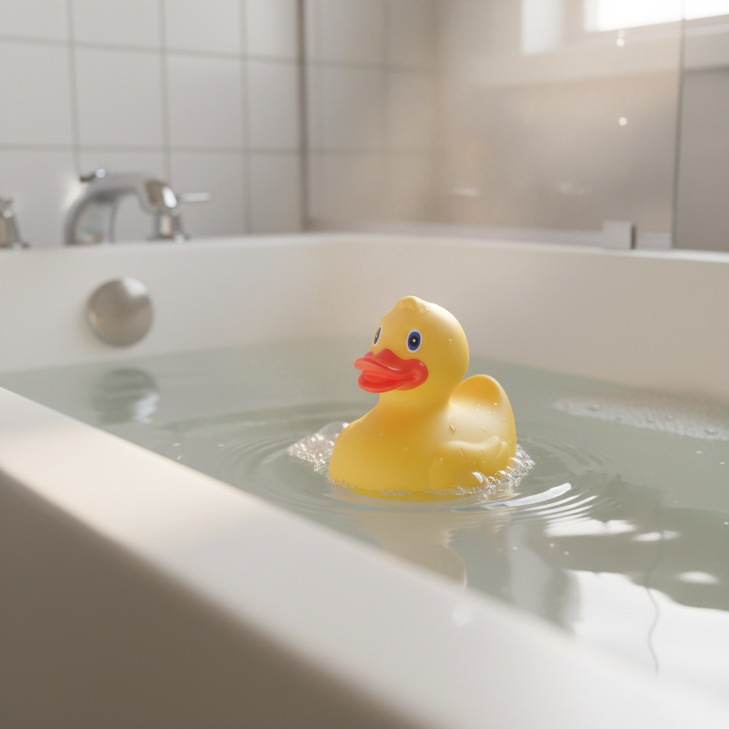 Canard Jaune de Bain