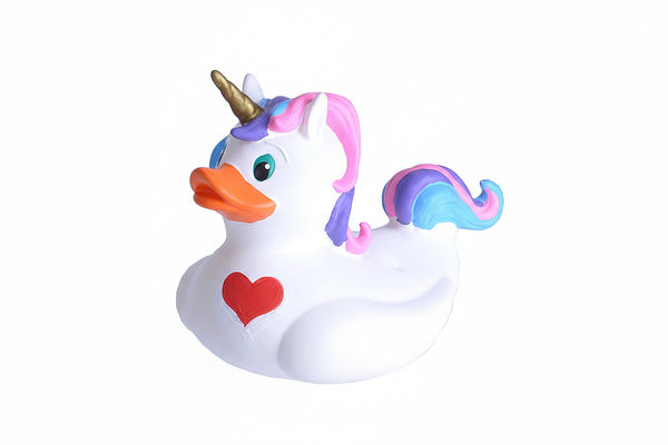 White unicorn duck