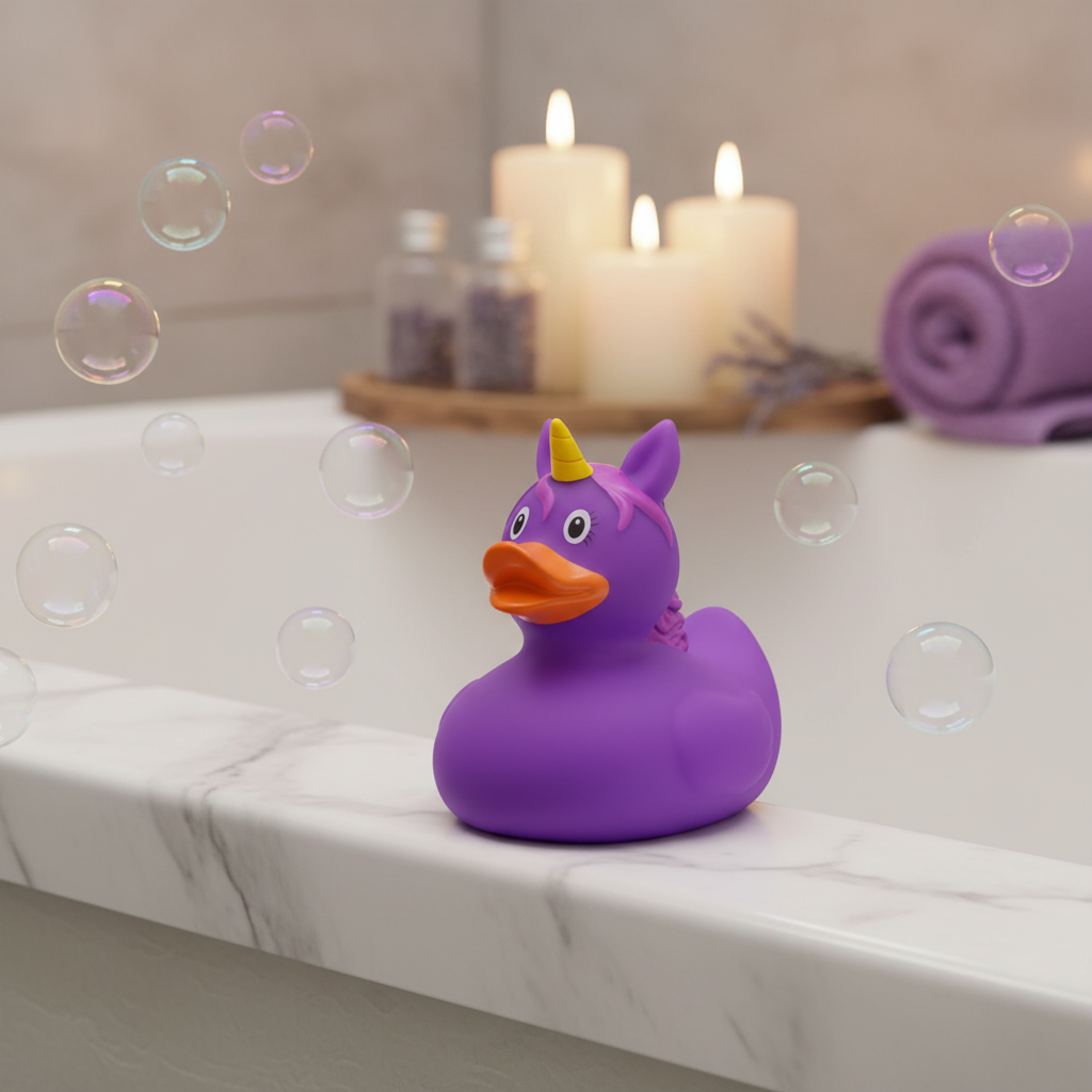 Canard Licorne Violette