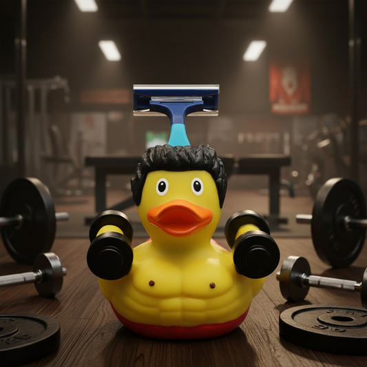 Duck Bodybuilder Holdys