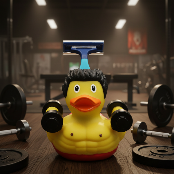 Duck Bodybuilder Holdys