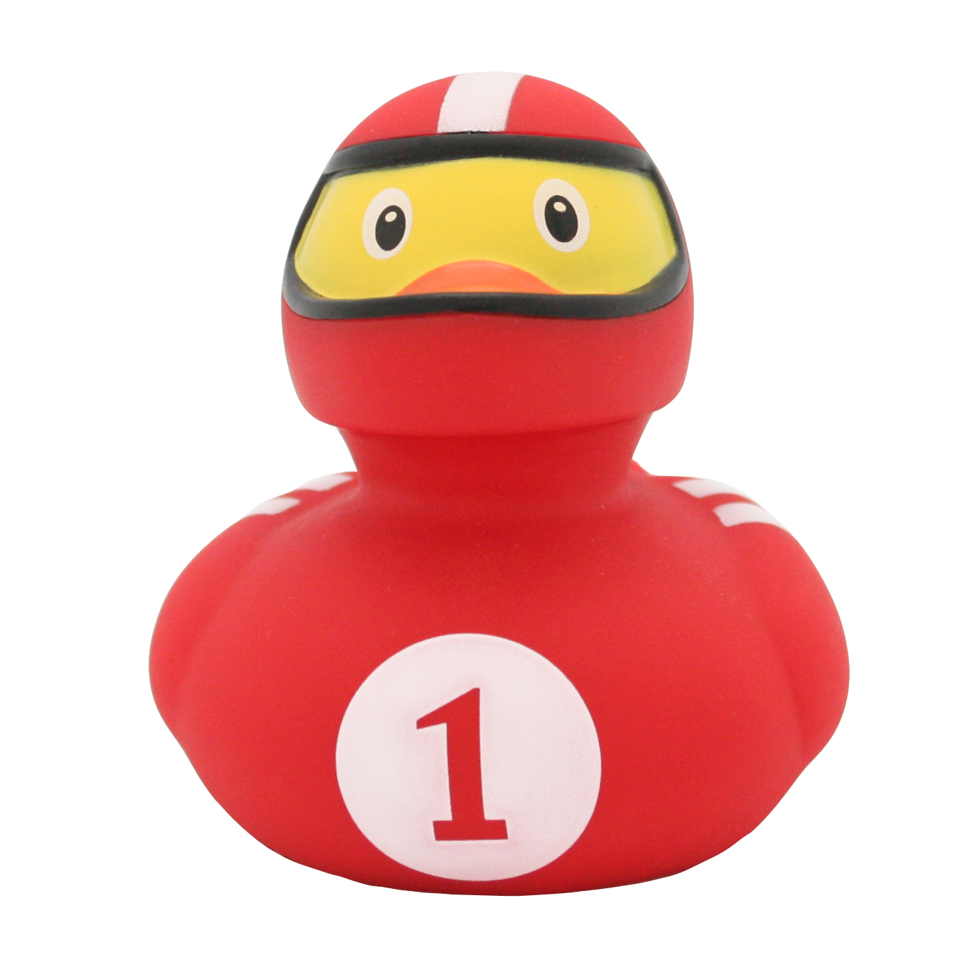canard pilote de course rouge lilalu