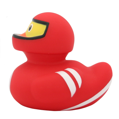 Canard Pilote de Course Rouge