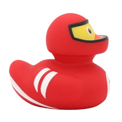 Canard Pilote de Course Rouge