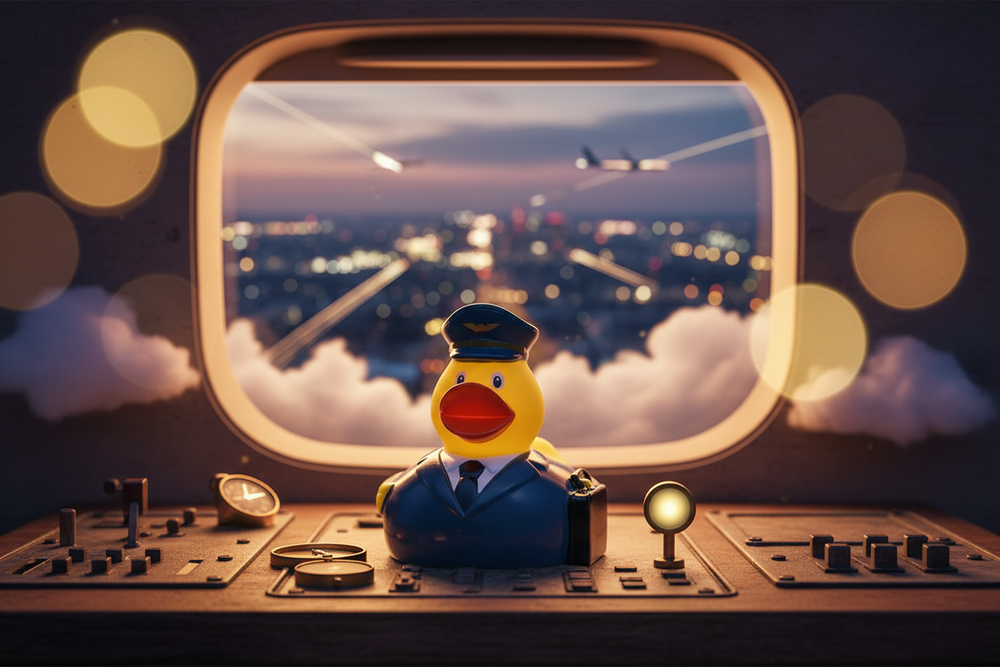 Ente Linienpilot