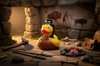 Neandertaler-Entenfrau