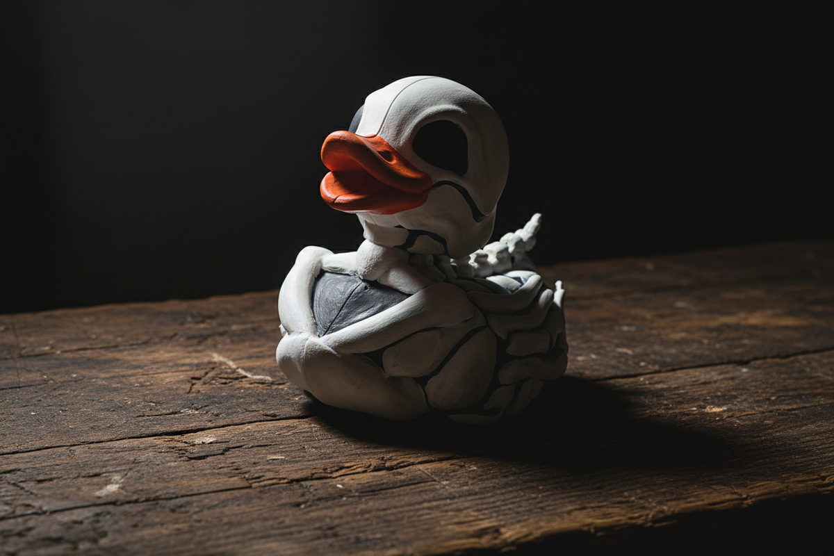 Duck skeleton