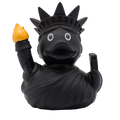 Ente Freiheitsstatue Noire