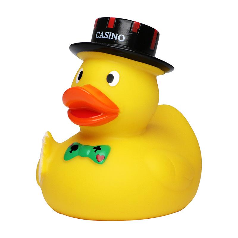 Duck poker player