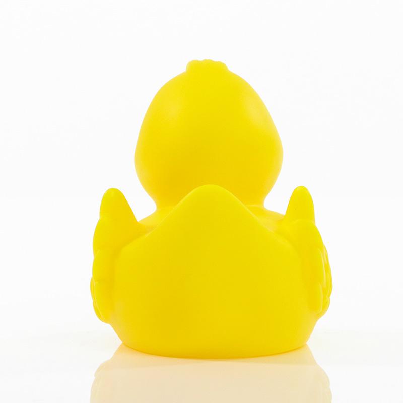 Yellow duck with wings