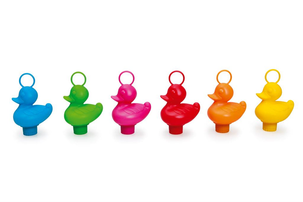 Set di 6 Papere da Pesca – Arcobaleno