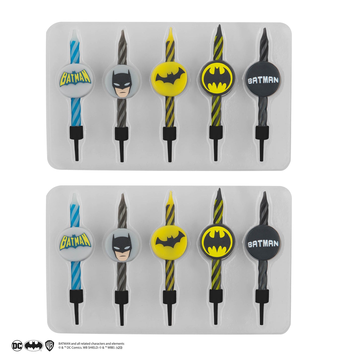 *Batman Birthday Candles (Set of 10)