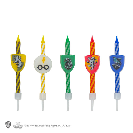 Set of 10 Harry Potter Houses Birthday Candles
