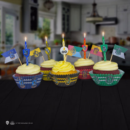 Set of 10 Harry Potter Houses Birthday Candles
