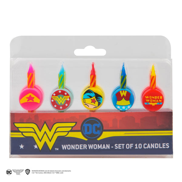 *Wonder Woman Birthday Candles (Set of 10)