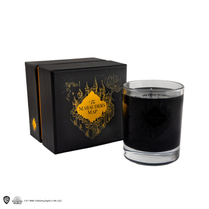 Marauder's Map Scented Candle with Time Turner