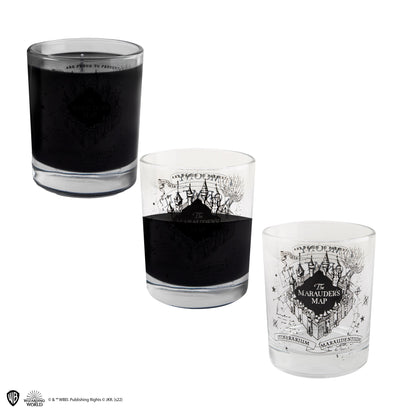 Marauder's Map Scented Candle with Time Turner