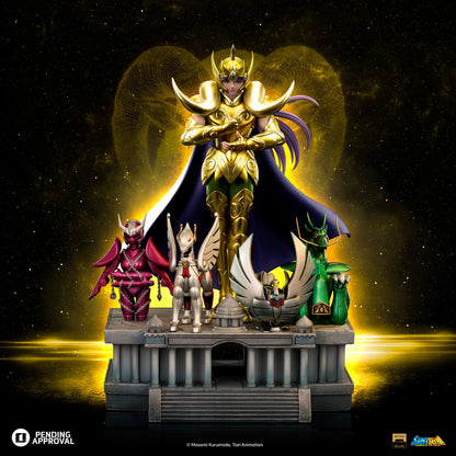 Aries Mu Statue - Saint Seiya - Deluxe Art Scale 1/10 - Iron Studios
