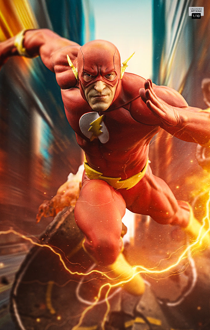 Flash Statue - DC Comics Series #9 - Art Scale 1/10 - Iron Studios