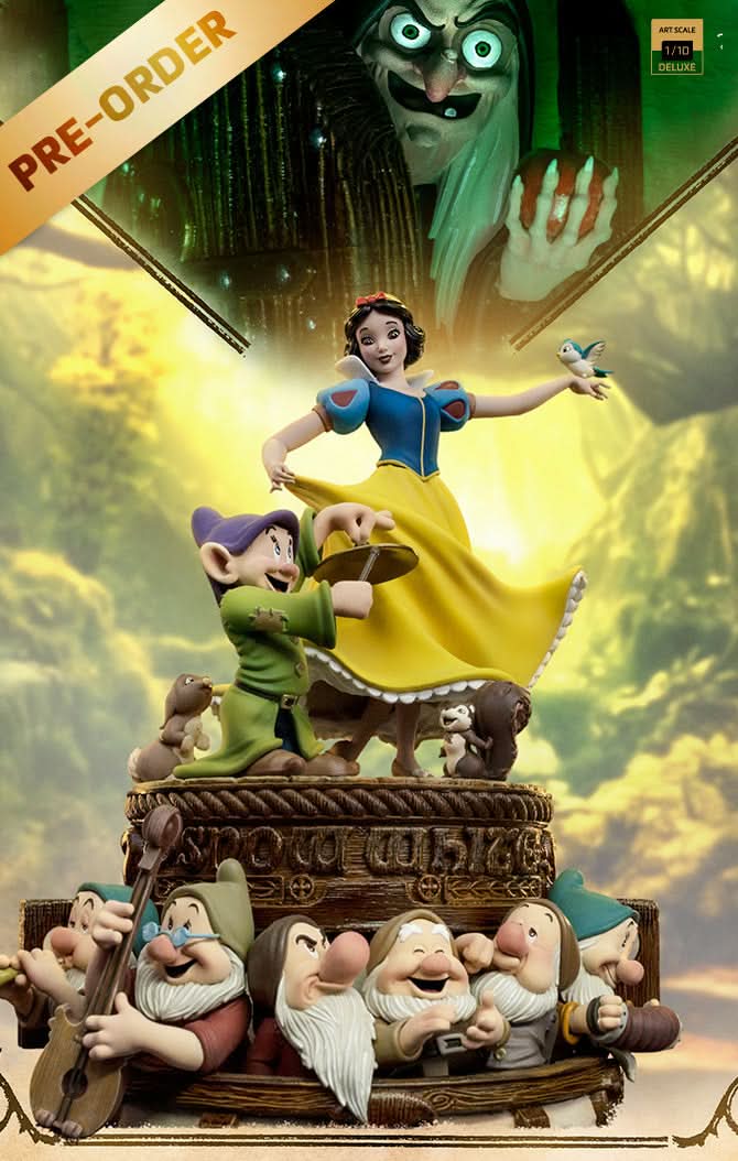 Snow White Deluxe Statue - Snow White and the Seven Dwarfs - Art Scale 1/10 - Disney Classics