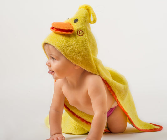 Yellow Duck Bath Cape