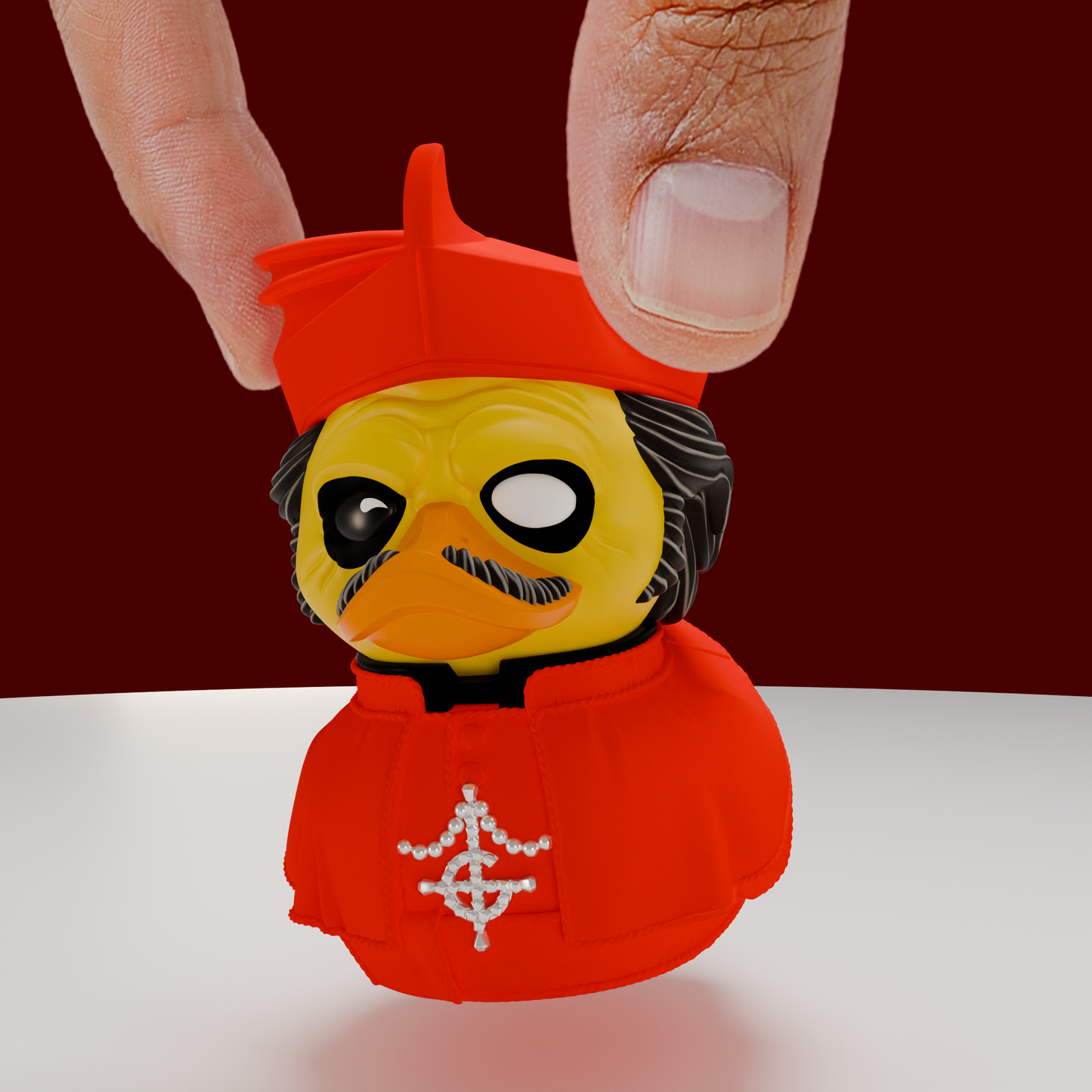 Rubber Duck Ghost: Cardinal Copia TUBBZ (Mini Edition)