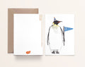 Carte d'Anniversaire Pingouin