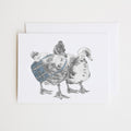 Biglietto d'auguri con anatra muscovy