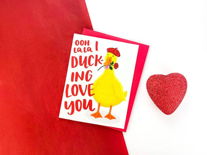 Duck Greeting Card