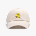 Yellow Duck Cap Embroidered Knife