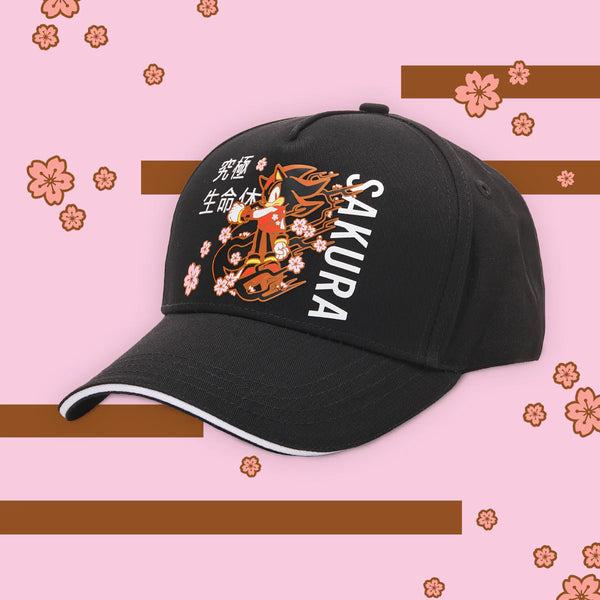 Sonic the Hedgehog Cap - Shadow the Hedgehog "Sakura"