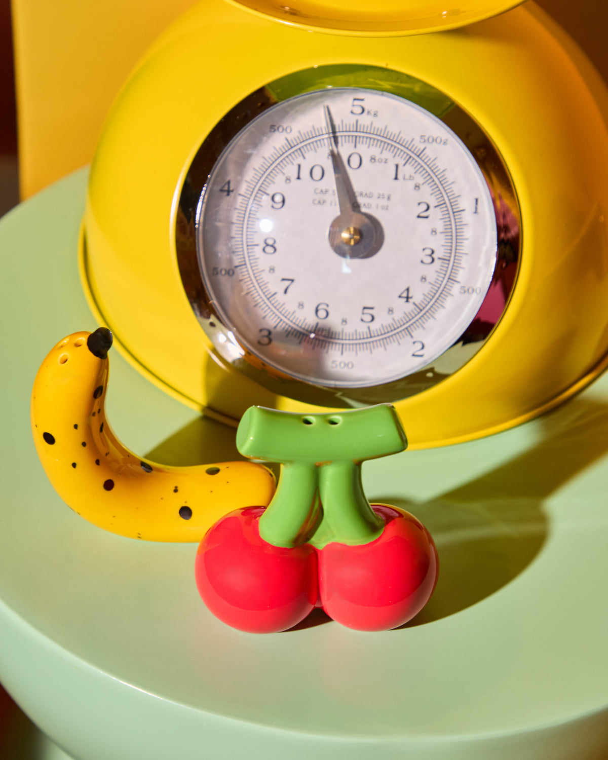 Salière et poivrière Banane Cerise