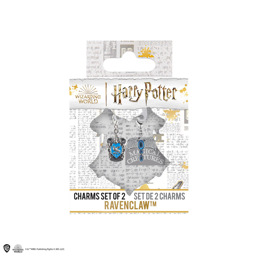 Lot de 2 breloques Harry Potter - Serdaigle