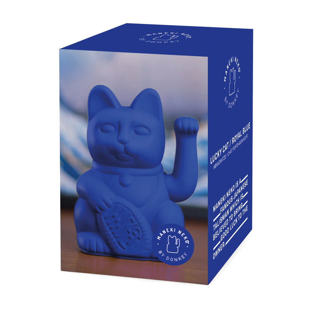 Lucky Cat Königsblau